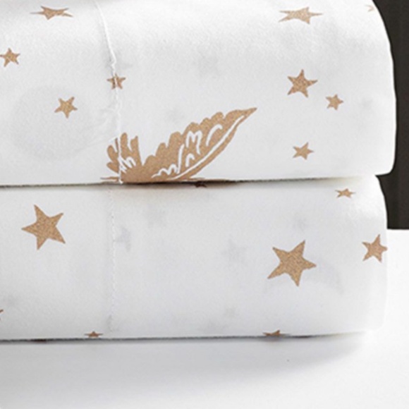 POTTERY BARN/HARRY POTTER "Enchanted Night Sky/Sheet Set  (Fitted And Flat) - Picture 1 of 8